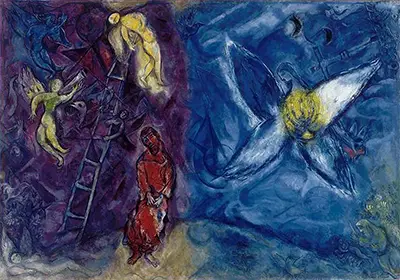 The Jacob's Dream Marc Chagall